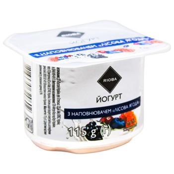 Йогурт Rioba лесная ягода 1,5% 115г - купить, цены на - фото 2