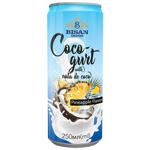 Напиток Bisan Drinks Cocogurt с ароматом ананаса 250мл