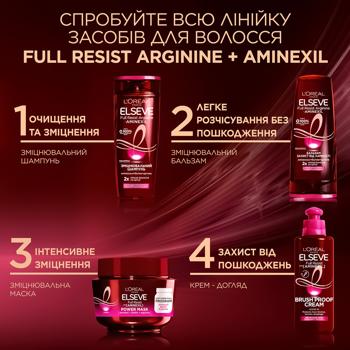 Шампунь L'Oreal Paris Full Resist Arginine Защита от ломкости 400мл - купить, цены на КОСМОС - фото 6