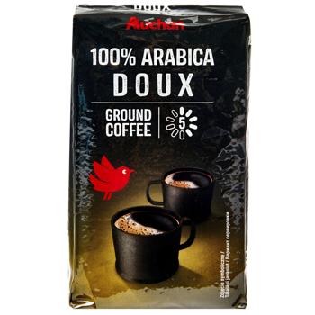 Кофе Auchan Arabica Dolce молотый 250г