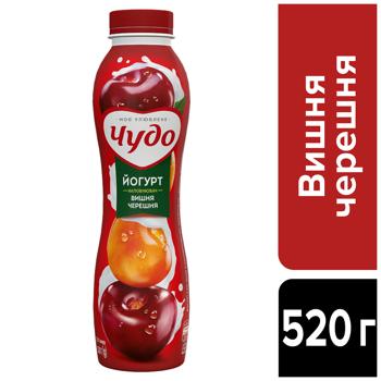 Chudo Cherry-Sweet Cherry Yogurt 2.5% 520g - buy, prices for NOVUS - photo 3