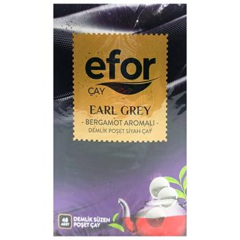 Чай черный Efor Earl Grey 48шт - купить, цены на - фото 3
