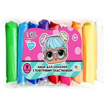 Lovin L.O.L. Surprise! Modeling Set with Air Plasticine 9 Colors 65g