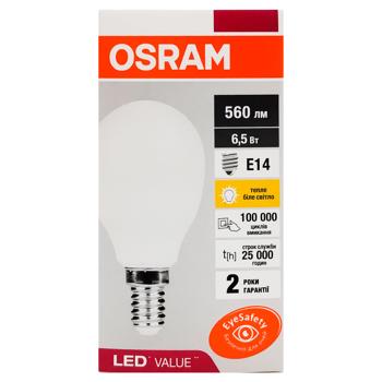 Osram LED lamp  P40 5W 2.7K E14 - buy, prices for Auchan - photo 3