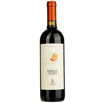 Вино Cantina Castelnuovo del Garda Merlot IGT червоне сухе 12% 0,75л - купити, ціни на - фото 1