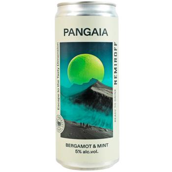 Напій слабоалкогольний Nemiroff Pangaia Bergamot Mint 5% 0,33л - купити, ціни на Епіцентр FOOD - фото 1
