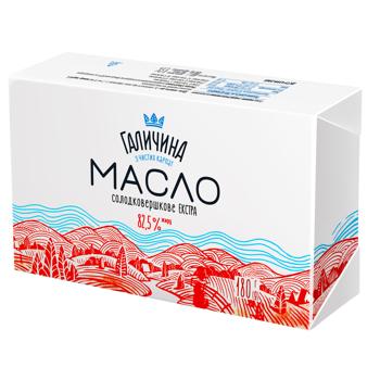 Масло Галичина Экстра 82.5% - купить, цены на Идеал - фото 1