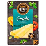 Сир Cheese Club Гауда твердий нарізка 45% 135г