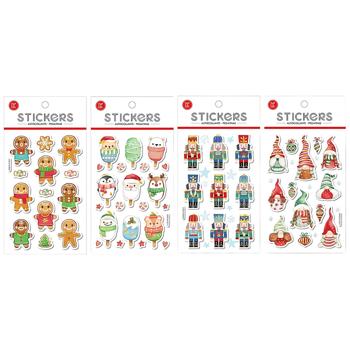 Наклейки Actuel 19x10,5см в ассортименте - купить, цены на Auchan - фото 1