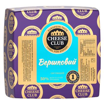 Cheese Club Vershkovyi Cheese 50% - buy, prices for MegaMarket - photo 1