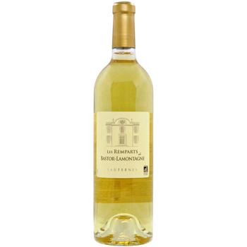 Les Remparts De Bastor 2022 Sweet White Wine 13.5% 0.75l