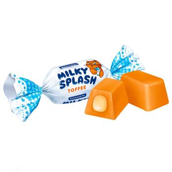 Roshen Milky Splash Iris With Milky Filling Candies