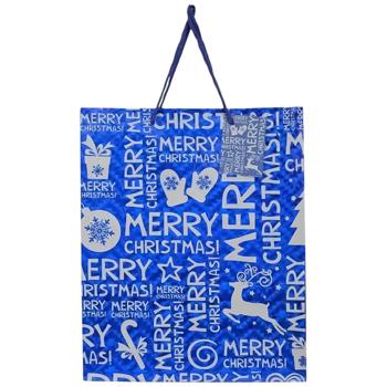 Пакет подарунковий Art Studio of Happiness паперовий 26*32*12см - купити, ціни на Auchan - фото 1