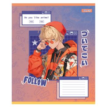 Тетрадь 1 Вересня Follow Anime клетка А5 18 листов - купить, цены на - фото 3