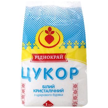 Цукор Ріднокрай ТМ 1 кг - купить, цены на Эпицентр FOOD - фото 1