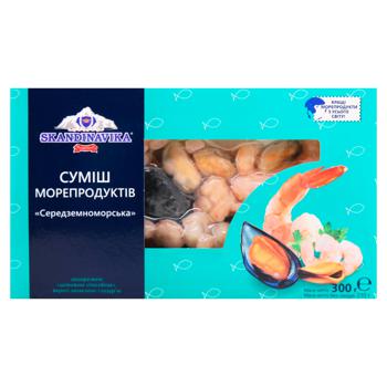 Skandinavika Mediterranean Boiled-Frozen Seafood Coctail 300g - buy, prices for Za Raz - photo 3