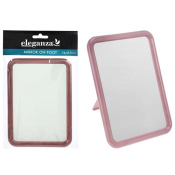 Eleganza Mirror in Plastic Frame 13*17,5cm in assortment - buy, prices for Auchan - photo 1