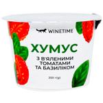 Winetime Hummus with Sun-dried Tomatoes and Basil 250g
