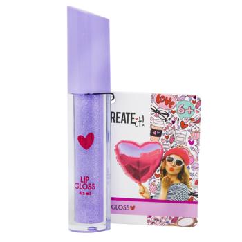 Create It! Love Heart Lip Gloss - buy, prices for NOVUS - photo 2