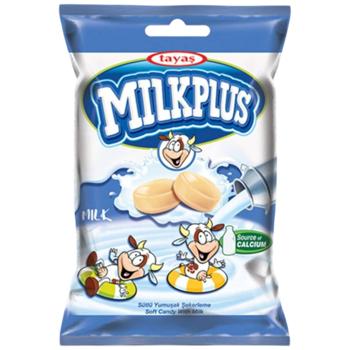 Цукерки жувальні Tayas Milk Plus 250 г (Молоко) - купить, цены на Эпицентр FOOD - фото 1