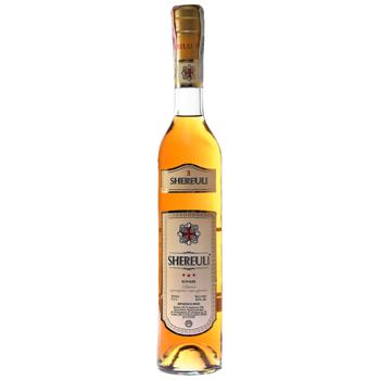 Cognac Shereuli 40% 3years 500ml glass bottle Ukraine - buy, prices for Torba - photo 1