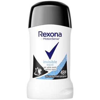 Rexona Invisible Aqua Stick Anti-perspirant 50ml - buy, prices for NOVUS - photo 1