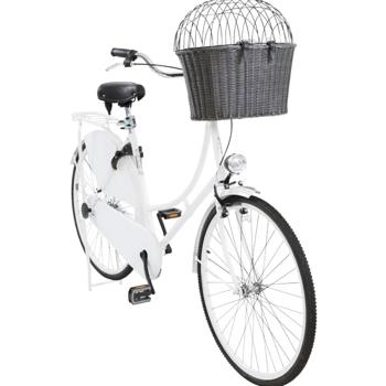 Trixie Front Bicycle Basket корзина на велосипед для собак 44x41x34 см - антрацит - купити, ціни на MasterZoo - фото 5