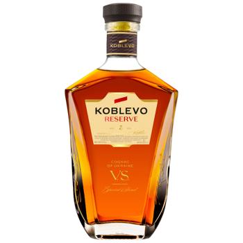 Koblevo Reserve V.S. 3 Years Brandy 40% 0.5l - buy, prices for Ideal - photo 1