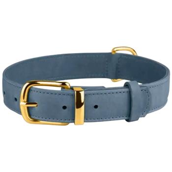 Barksi BronzeDog Crazy шкіряний нашийник для собак XXS - сірий - купить, цены на MasterZoo - фото 1