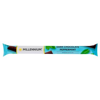 Millennium Dark Chocolate with Mint Filling 38g - buy, prices for ULTRAMARKET - photo 1