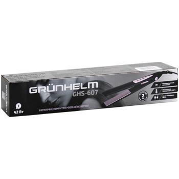 Щипцы Grunhelm выпрямляющие GHS607 - купить, цены на Auchan - фото 4