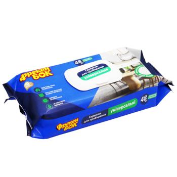 Салфетки хозяйственные влажные Фрекен БОК универсальные  48шт - купить, цены на КОСМОС - фото 3