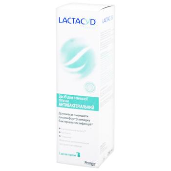Средство для интимной гигиены Lactacyd Pharma Антибактериальное 250мл