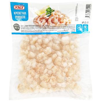 Vici Peeled Boiled-Frozen Shrimps 200/300 300g - buy, prices for COSMOS - photo 1