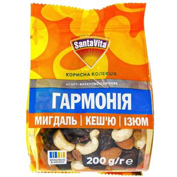 Ассорти SantaVita Гармония фруктово-ореховое 200г - купить, цены на КОСМОС - фото 2