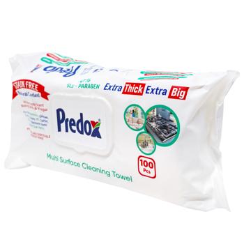 Серветки вологі д/прибирання поверхонь PREDOX , 100 шт. И807 (Туреччина) - купити, ціни на КОСМОС - фото 2