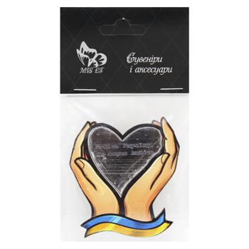 Mis Lt Ukraine in Heart Magnet - buy, prices for NOVUS - photo 1