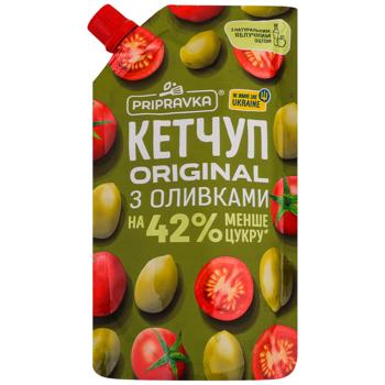 Pripravka Original Ketchup with Olives 250g - buy, prices for Chudo Market - photo 1