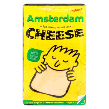 Globino Amsterdam Hard Cheese Slices 45% 150g - buy, prices for EKO Market - photo 1