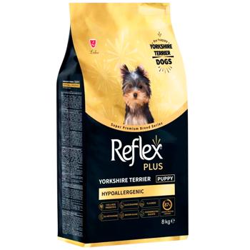 Корм сухий Reflex Plus Yorkshire Terrier Puppy з куркою для цуценят породи йоркширський тер'єр 8кг - купити, ціни на MasterZoo - фото 1