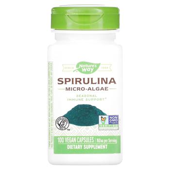 Nature's Way Spirulina 380mg 100 capsules - buy, prices for Biotus - photo 1