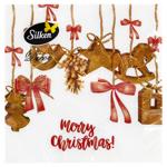 Silken Cookie Pendant 3-Ply Table Napkins 33*33cm 18pcs