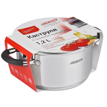 Ardesto Gemini Salerno Stockpot with Lid 1.2l - buy, prices for - photo 4
