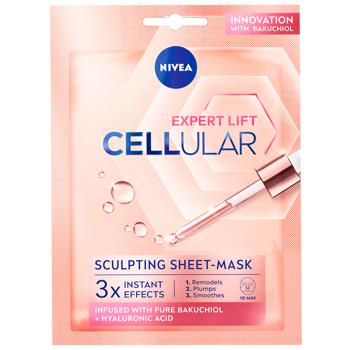 Маска для лица Nivea Cellular Filler тканевая 28г