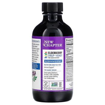 Elderberry New chapter from 2 years 118ml Usa - buy, prices for Biotus - photo 1