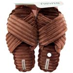 13244 HS-Puffy Women's Brown Slippers s.40