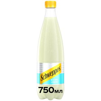 Schweppes Bitter Lemon Carbonated Drink 0.75ml - buy, prices for COSMOS - photo 1