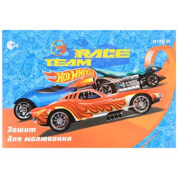 Тетрадь для рисования Kite Hot Wheels 12 листов - купить, цены на - фото 2