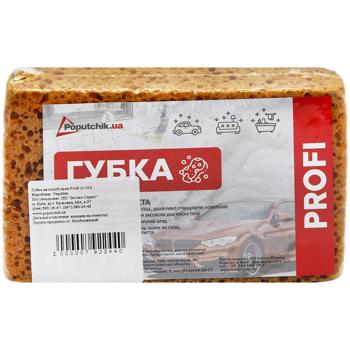 Губка Poputchik Profi автомобильная 18*10*6см - купить, цены на - фото 2
