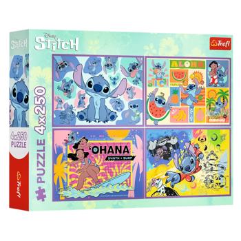 Trefl Amazing Stitch Puzzle 4х250 elements - buy, prices for NOVUS - photo 2